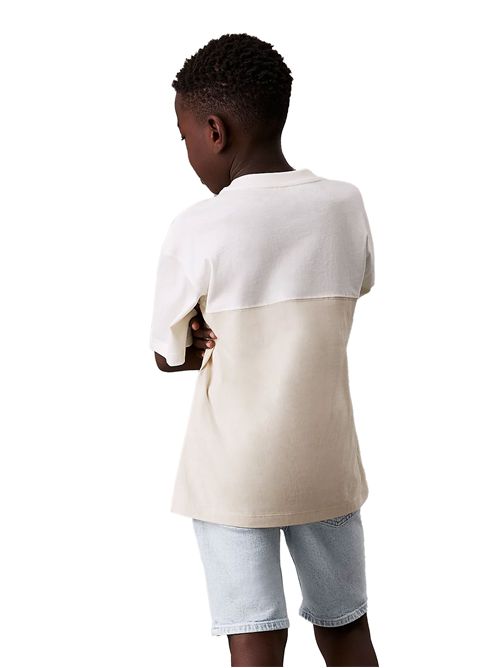 CALVIN KLEIN T-shirt oversize ColorBlock CALVIN KLEIN | CKIB0IB02450TYAS